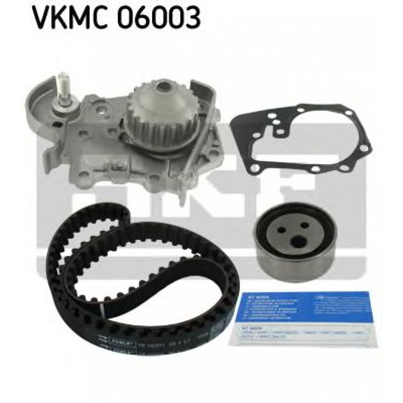 VKMC 06003 SKF - Насос охолоджуючої рідини + комплект зубчатого ремня